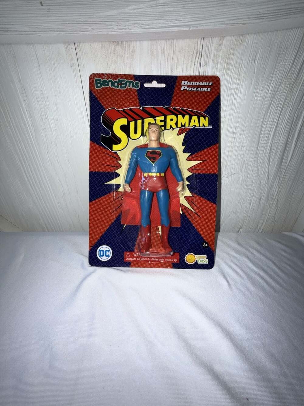 Sunny Days Entertainment DC Comics Superman Bendable Poseable Figure (b56)